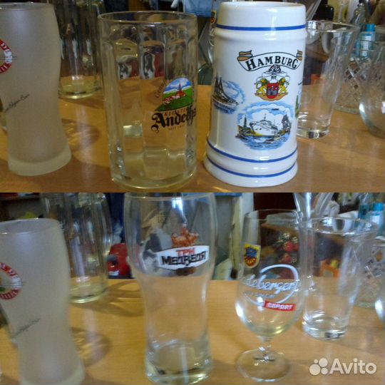 Шикарные пивные,винные кружки и бокалы