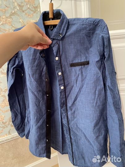 Рубашка для мальчика 134