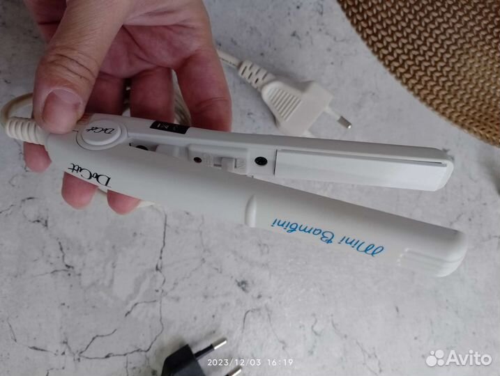 Выпрямитель (мини), гафре (мини) для волос