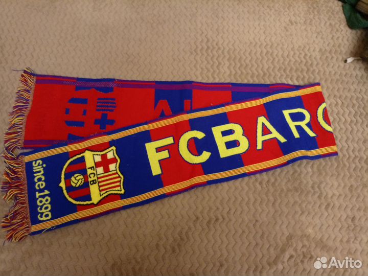 Футбольный шарф фк Барселона
