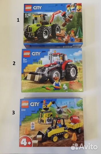 Лего оригинал. Lego City. Новые. от
