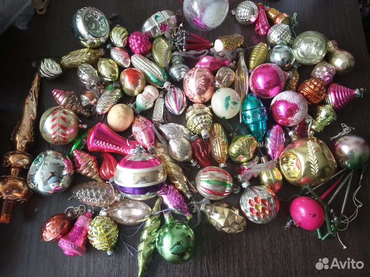 Елочные игрушки СССР