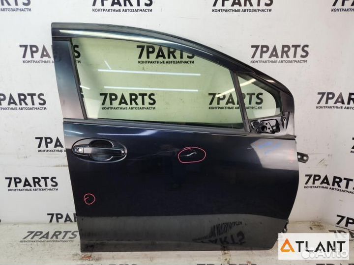 Дверь передний правый toyota vitz