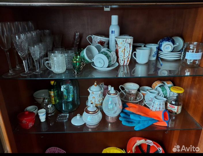 Посуда хрусталь фарфор вербилки дулево сирень англ