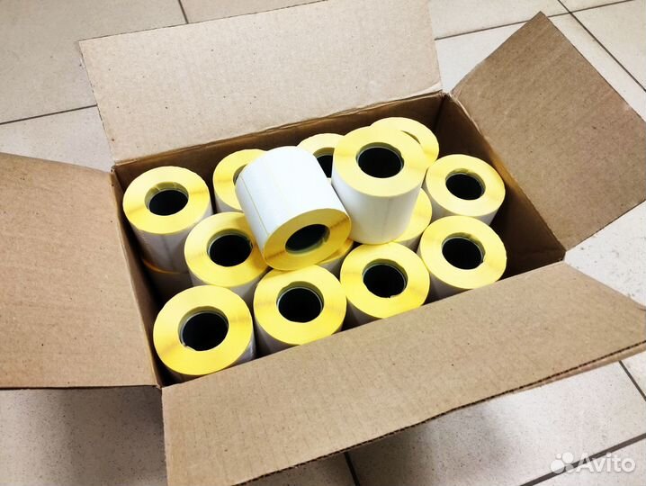 Термоэтикетки 75х120 / Ozon / Яндекс / Озон