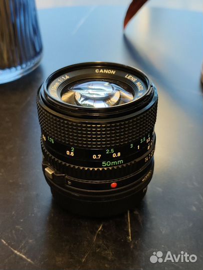 Объектив canon 50mm F1.4