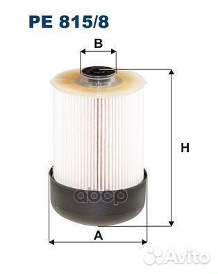 Фильтр топл.renault master III 13- PE815/8 Filtron