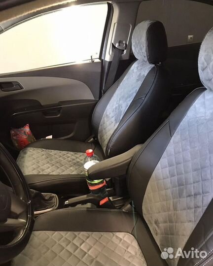 Автомобильные чехлы на Chevrolet Aveo (2012-2015)