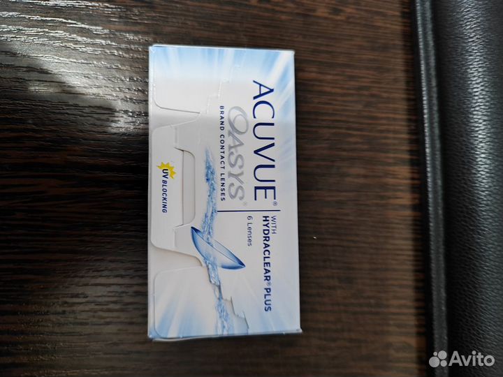Линзы acuvue oasys двухнедельные -1.75 -2.0