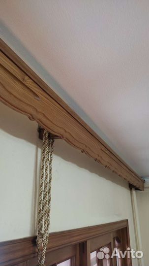 Карниз потолочный двухрядный бу