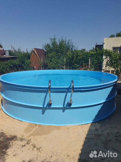 Пластиковый бассейн