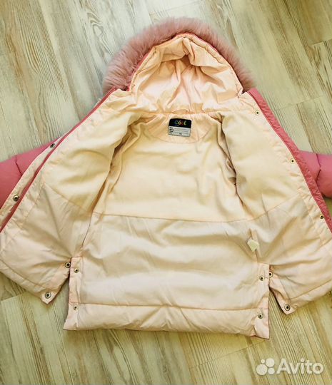 Полупалто для девочки 104-110