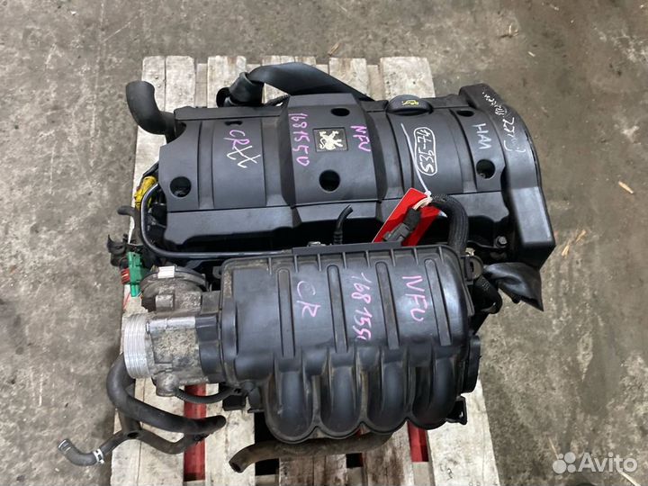 Двигатель Citroen C4 NFU (TU5JP4) 1.6л 110лс