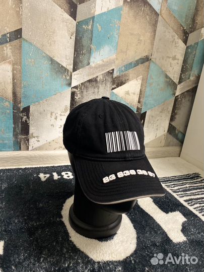 Оригинальная Кепка vetements vtmnts Barcode Cap