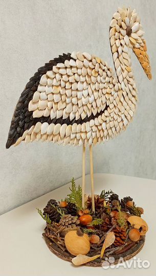 Осенняя поделка из природных материалов 