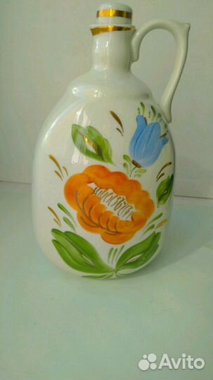 Штофы:Б.Хмельницкий, рыба с рыбками, с цветами