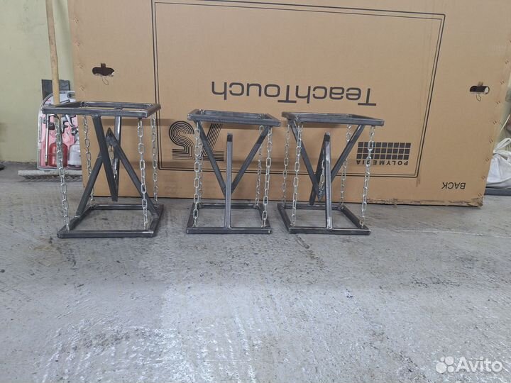 Табуретки в стиле лофт