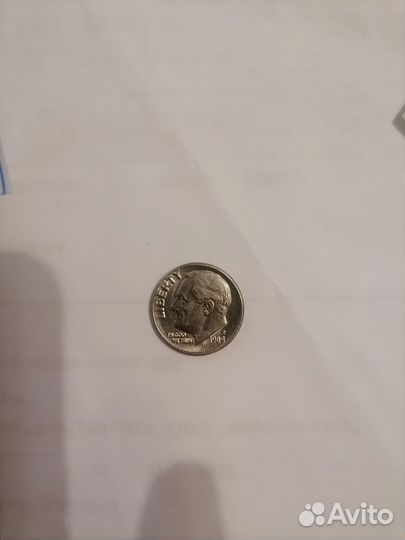 Монеты США 1 дайм