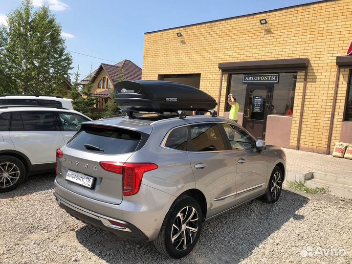 Автобокс Aerobox 470л двусторонний Хавал Джулиан