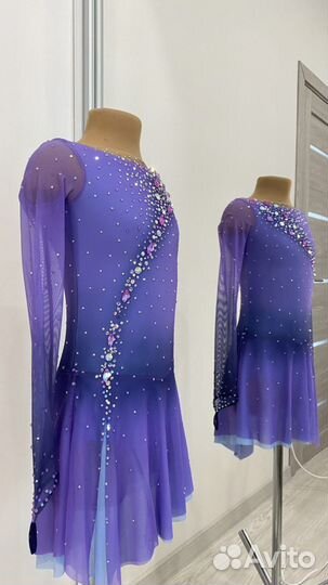 Платье для фигурного катания 130-135
