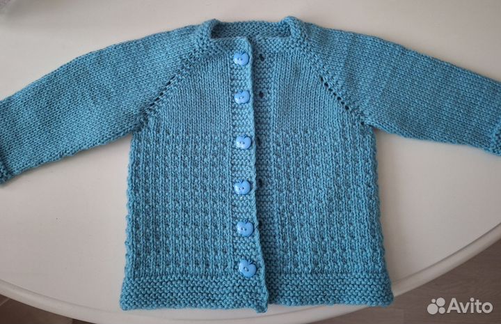 Кофточка для новорожденных ручная работа