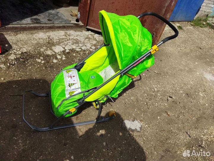Детские санки коляска