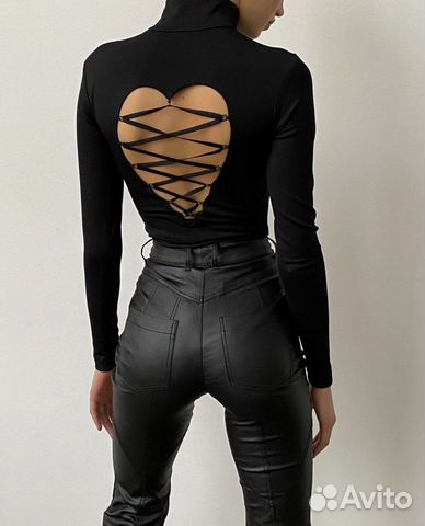 Sorelle боди с вырезом на спине