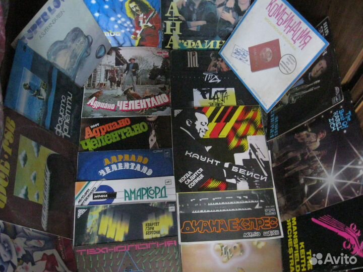 Винил:Метаморфозы,Алиса Аквариум,Ласковый май и др