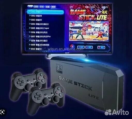 Игровая приставка с ретро играми