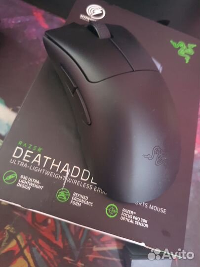 Мышь беспроводная/проводная Razer DeathAdder V3 Pr