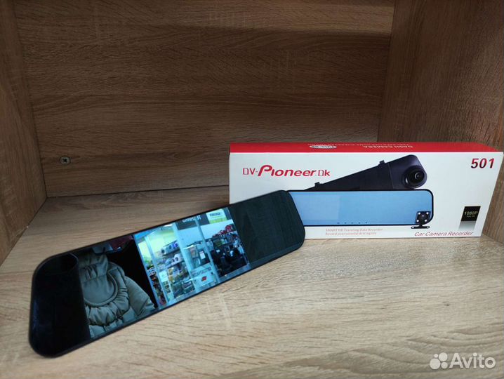 Новый Видеорегистратор зеркало DV PioneerOk