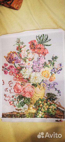 Картина вышитая крестом