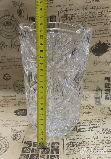 Хрустальная ваза большая