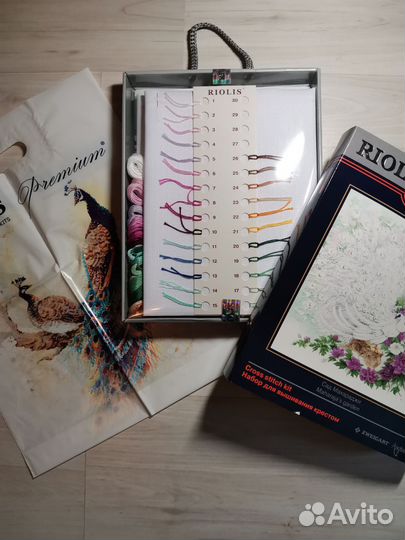 Набор для вышивания крестом Риолис премиум