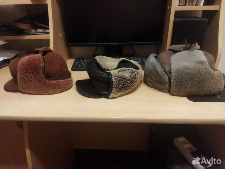 Мужская зимняя шапка из овчины