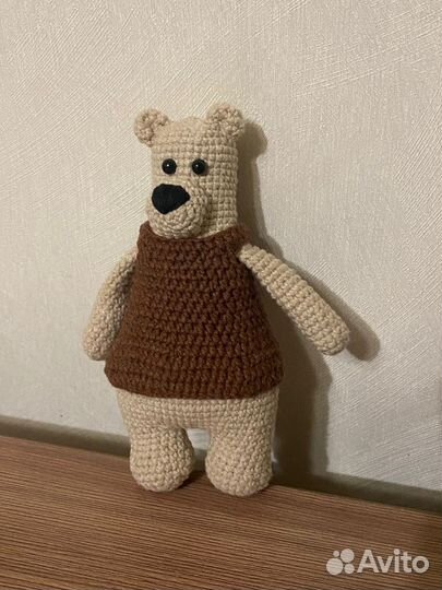 Вязаная игрушка ручной работы