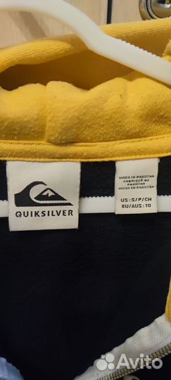 Худи, кенгуру, кофта на молнии Quiksilver + футбол