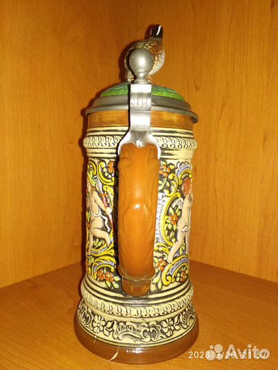 Кружка пивная Куропатка Охота Клеймо