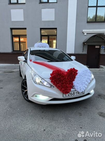 Свадебные украшения на автомобиль(комплект)