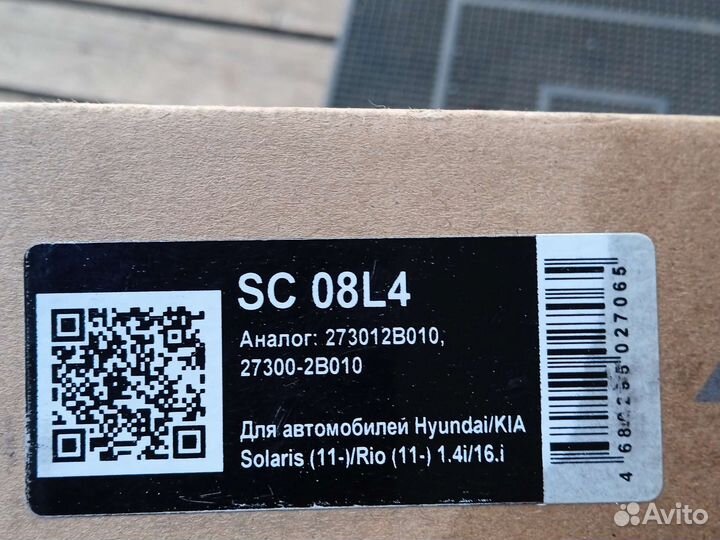 Катушка зажигания kia ceed hyundai solaris