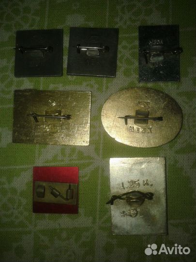 Значки СССР ВДНХ Москва тасср 8Марта Гоэлро