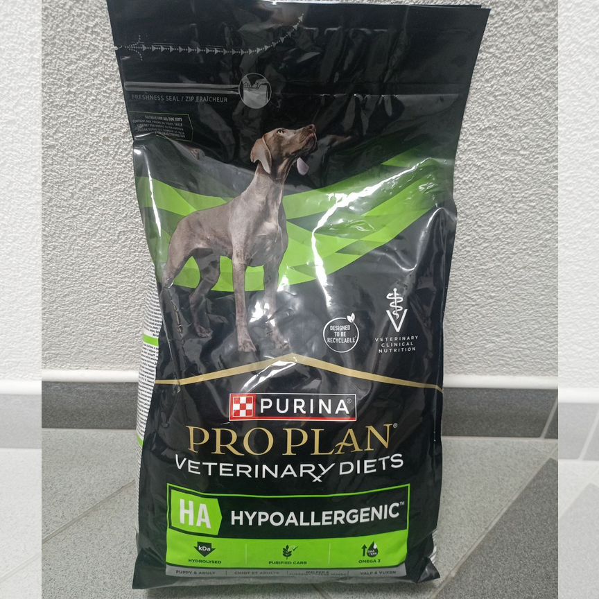 Корм для собак Purina pro plan Hypoallergenic 3 кг