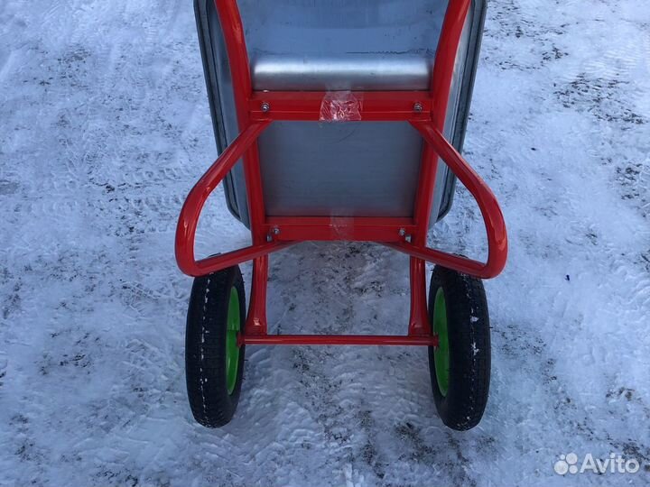 Тачка строительная двухколёсная