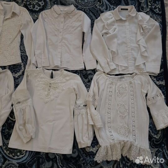 Блузки для школы 128-140