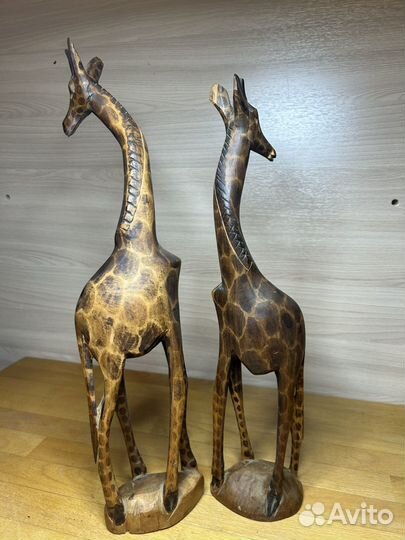 Деревяные Жирафы