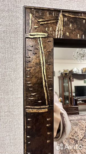Зеркало большое в раме 80*148