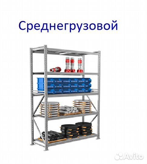 Стеллажи металлические