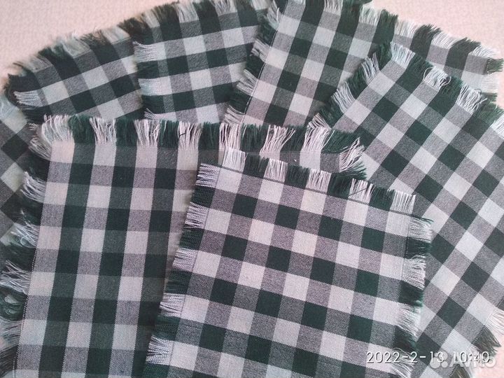 Салфетки сервировочные текстильные