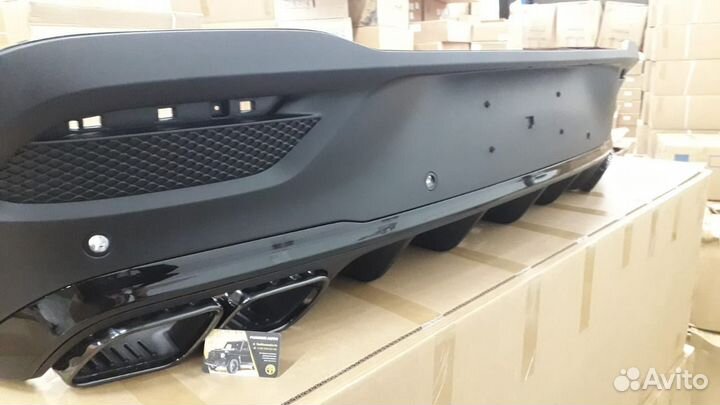 Дифузор 6.3 на купэ мерседес
