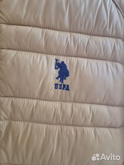 Us polo assn пуховик мужской